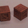 1/35 Scale Small square wooden boxes  pack