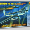 Zvezda Aircraft model kit, night fighter Junkers JU-88G6, WWII period, 500787269, 1:72 -