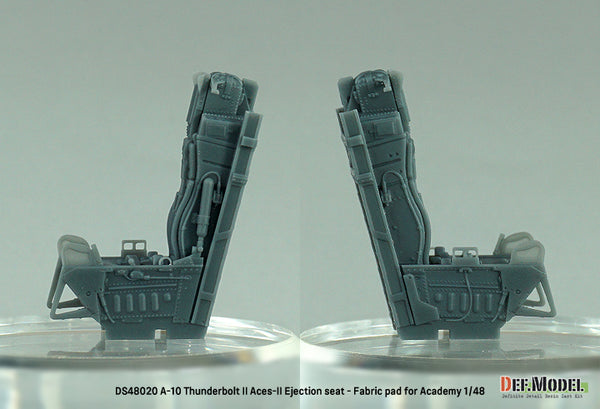 DEF Models 1/48 A-10 Thunderbolt II Ace-II Ejection seat (Fabric pad) - (for Academy 1/48) Jan.2023