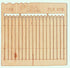 Model Scene - WOODEN FENCES 1:35 Decorative European wooden fence