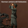 1/35 scale resin model kit WW2 German antiaircraft feldwebel