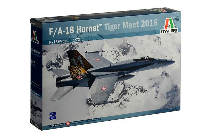 ITALERI 1/72 AIRCRAFT F/A-18 HORNET TIGER MEET 2016