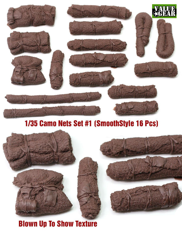 1/35 scale resin model kit Camo Nets #1 (Smoother Style)