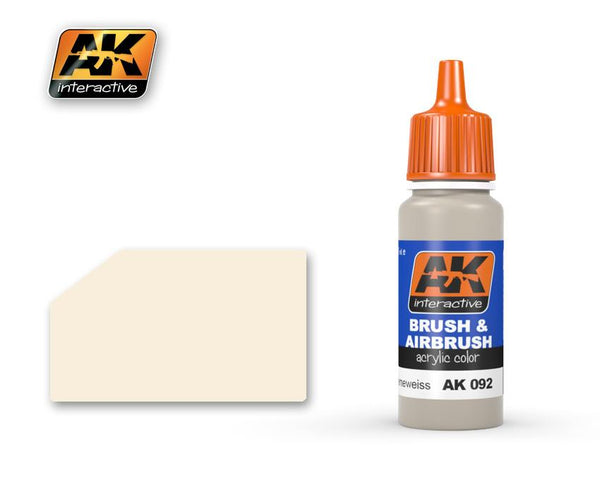 AK ACRYLIC PAINT RAL9001 CREMEWEISS - 17ml