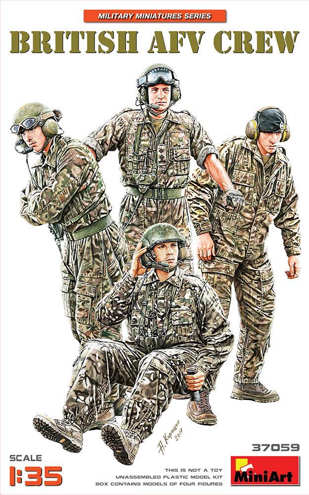 Miniart 1/35 scale Modern BRITISH AFV CREW