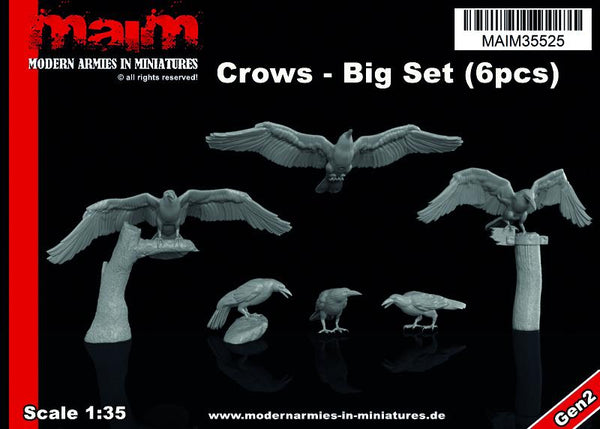 1/35 scale 3D printed Crows / Crows Big Set (6pcs)