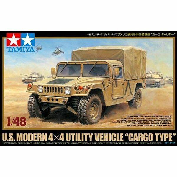 Tamiya 1/48 scale 1/48 US Modern 4x4 Cargo Truck