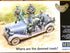 Masterbox 1:35  Where is that road? WW2 German Staff car and Figure group