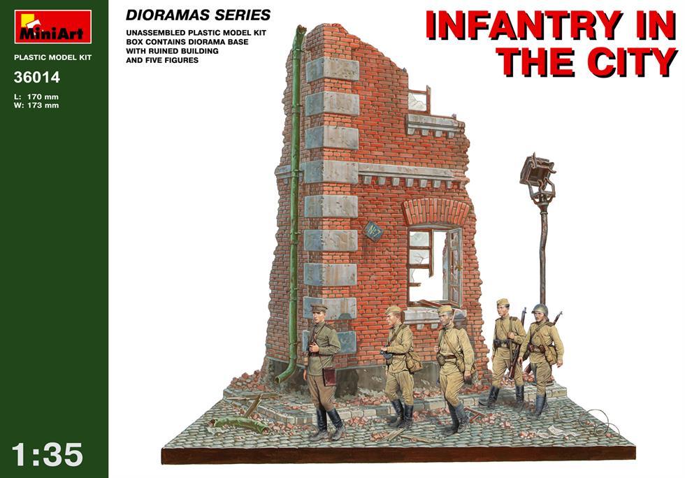 Miniart 1:35 Infantry in the City Diorama