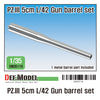 DEF Models WWII German Pz.III 5cm L/42 barrel (for PZ.III Ausf.H/J1/35)