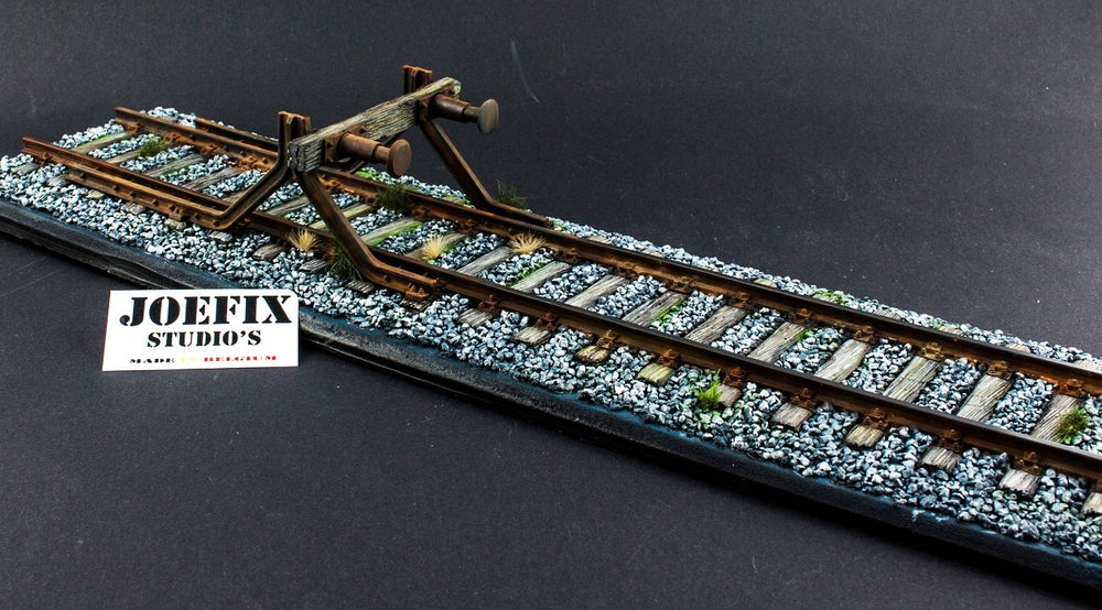 1/35 Scale resin model Railway track Buffer