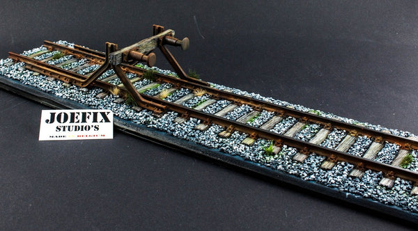 1/35 Scale resin model Railway track Buffer