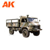 AK Interactive 1/35 scale MODEL KIT UNIMOG 404 S Middle East