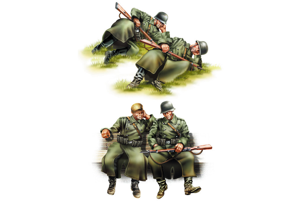 Hobbyboss 1:35 - German Infantry - Taking a Rest