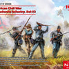 ICM 35024 American Civil War Confederate Infantry Set No.2 1:35 Model