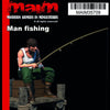MaiM 1/35 scale 3D printed Man fishing / 1:35