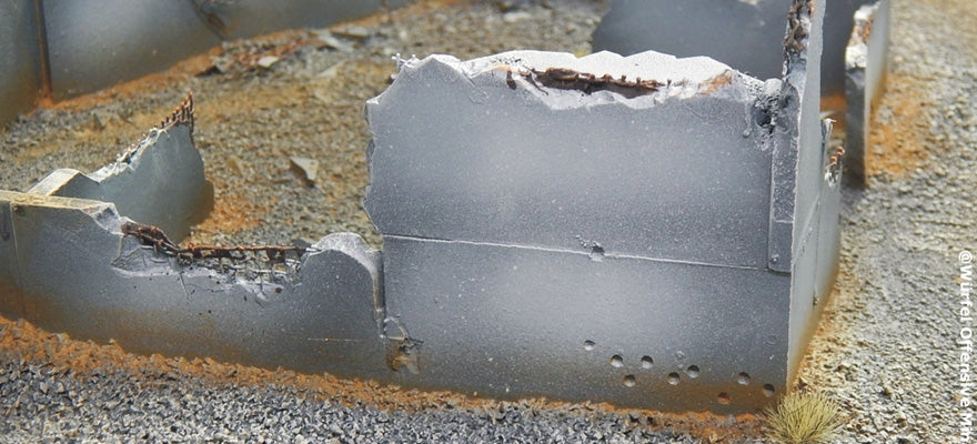 Juweela Reinforced concrete slabs with metal grid, 70x35mm (9pcs)