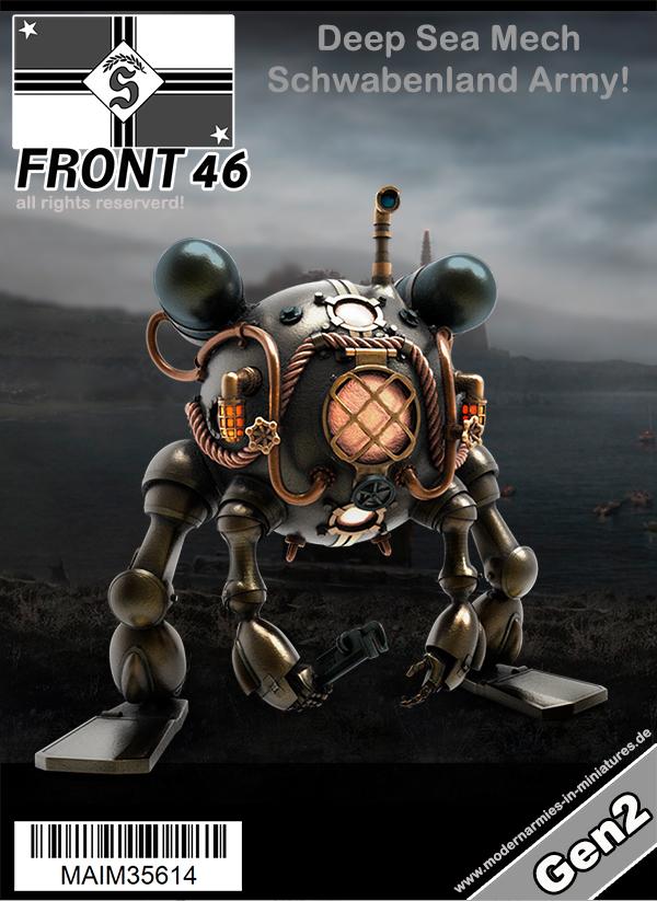 MAIM Deep Sea Mech -Front46- Schwabenland Army / 1:35