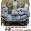 1/48 scale resin model 48SH13 Sandbag Fronts For M4A1 Version 1 - Tamiya Kit #32523