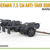 Miniart 1/35 WW2 GERMAN 7.5CM ANTI-TANK GUN PAK 40 EARLY PRODUCTION