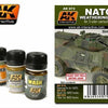 AK WEATHERING NATO WEATHERING SET