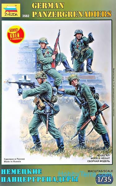 Zvezda 1/35 scale GERMAN PANZERGRENADIERS