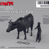 1/35 scale 3D printed model kit - Vietnamese Girl and Cow