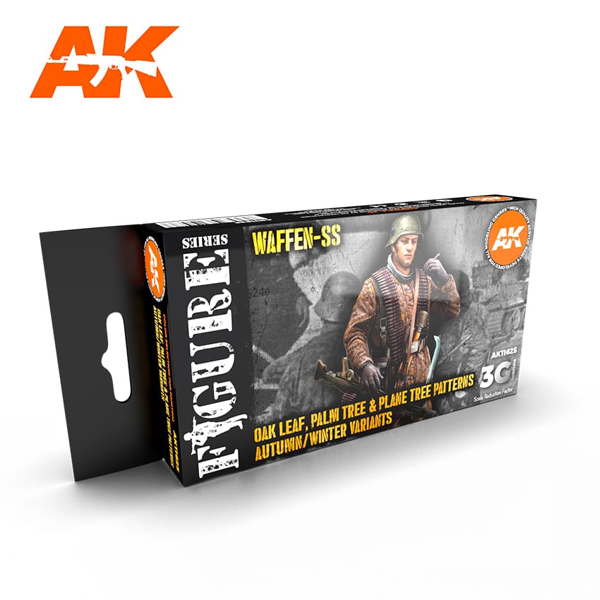 AK Interactive GEN 3 - OAK LEAF AUTUMN-WINTER 3G PAINT SET