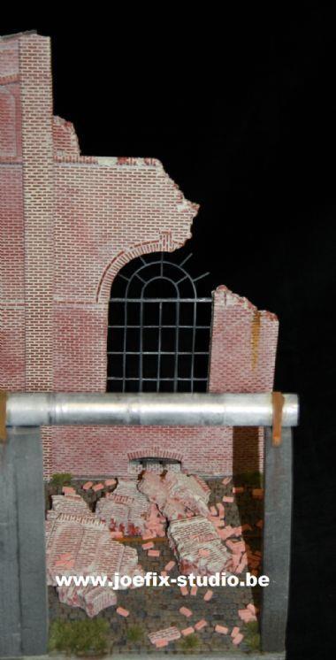 1/35 Scale ceramic Industrial factory module D