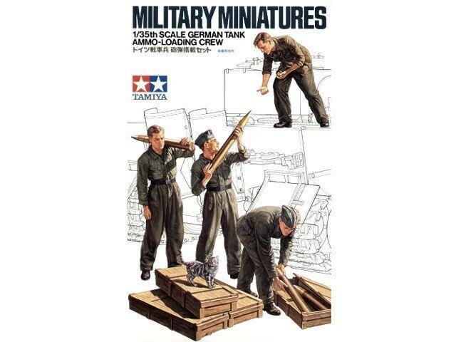 Tamiya 1/35 scale WW2 German Tank Ammo-Loading Crew