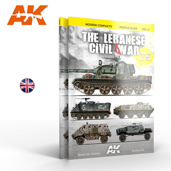 AK Interactive BOOK - WARS IN LEBANON VOL.II - English