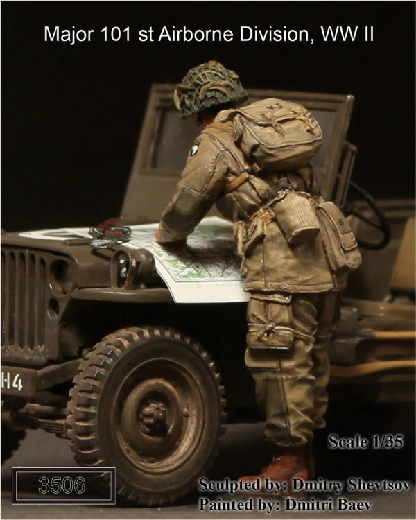 1/35 Scale resin kit Major 101st Airborne Division, WW II