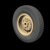 1/35 Scale resin upgrade kit Drive Wheels for Sd.Kfz 11 &251 (Commercial Pattern )