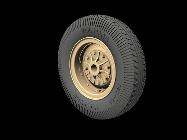 1/35 Scale resin upgrade kit Drive Wheels for Sd.Kfz 11 &251 (Commercial Pattern )