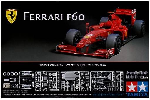 Tamiya 1/20 Ferrari F60 with Photo Etched (Japan import)