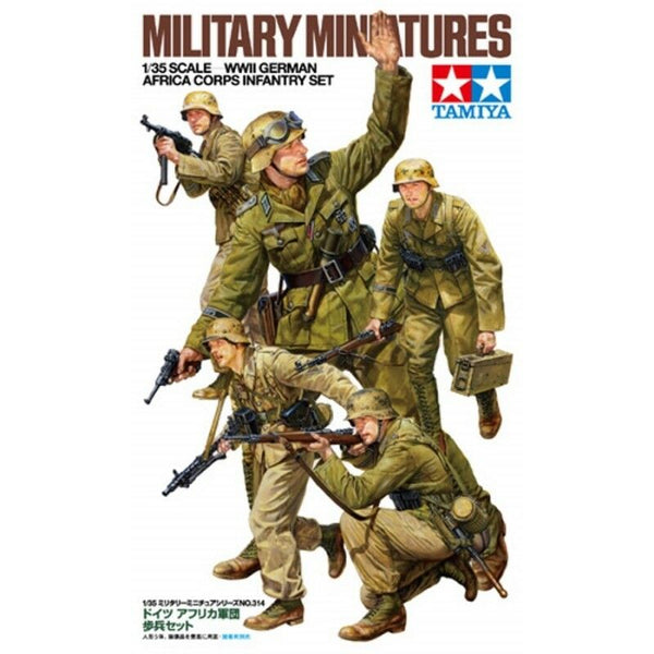 Tamiya 1/35 scale German Africa Corps Infantry