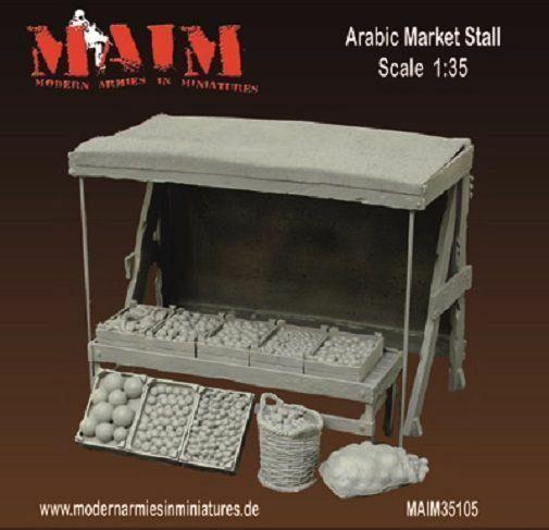 1/35 Scale Arabian market stall