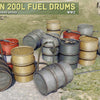 Miniart 1:35 - German 200L Fuel Drums Set WWII