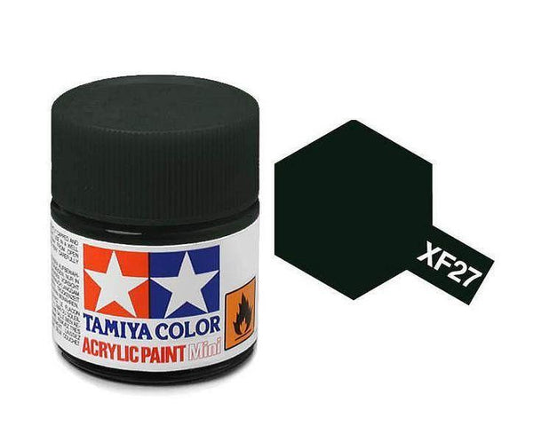 TAMIYA MINI ACRYLIC - ACRYLIC MINI XF-27 BLACK GREEN