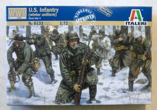 ITALERI 1/72 FIGURES WWII US INFANTRY (WINTER UNIFORM)
