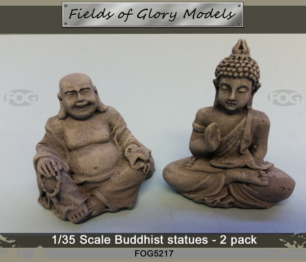 1/35 Scale Buddha statues 2 pack