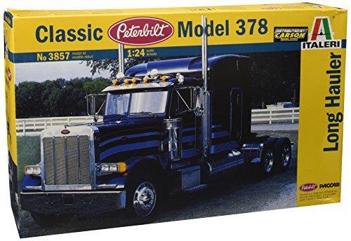 ITALERI TRUCKS 1/24 scale PETERBILT 378 'LONG HAULER' model kit