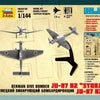 Zvezda 1/144 GERMAN DIVE BOMBER SNAP KIT