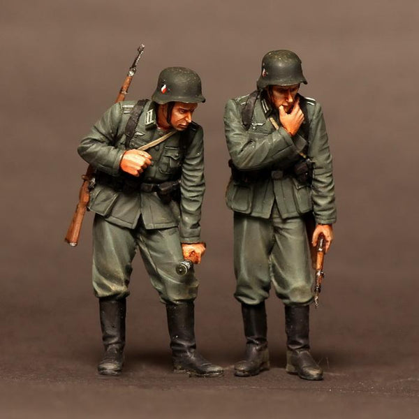 1/35 Scale WW2 German Infantryman Set 1939-42