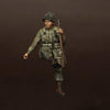 1/35 scale resin figure kit WW2 US U.S. Army Airborne for jeep. Normandy, 1944.