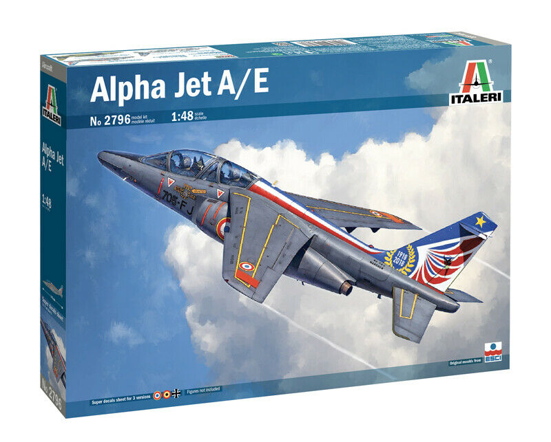 Alpha Jet Model Kit Italeri 1/48 scale ALPHA JET A/E plane aircraft model kit | Fields of ...