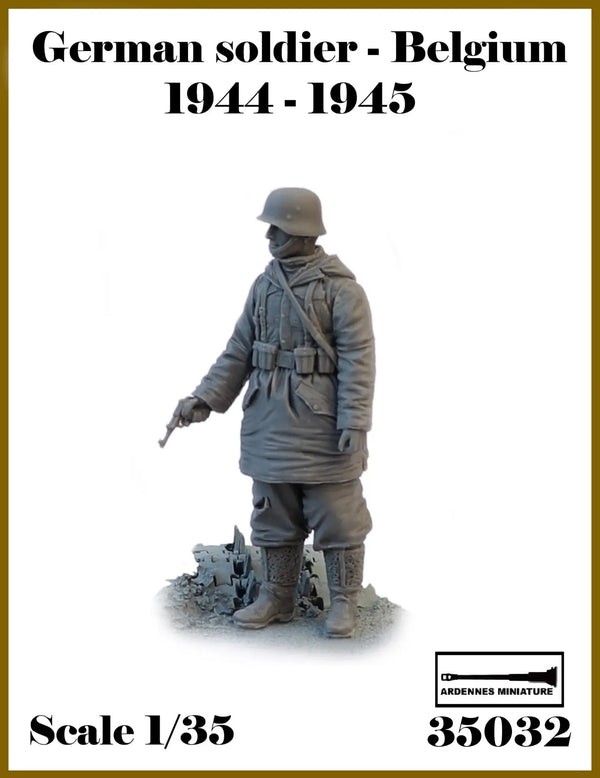 ARDENNES MINIATURE 1/35 WW2 German soldier - Belgium 1944-1945 #3