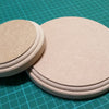 MDF Wooden display base Round 85mm Display area