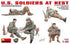 Miniart 1:35 - WW2 Europe GI's US Soldiers At Rest