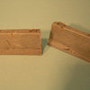 1/35 Scale  Small concrete Jersey barriers (4 pce)